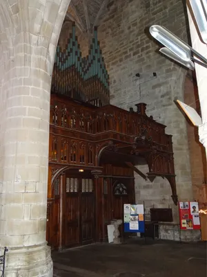 Orgue de tribune de l'Église Saint-Malo de Dinan
