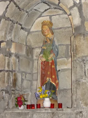 Vierge à l'Enfant dans la Cathédrale Saint-Etienne de Saint-Brieuc
