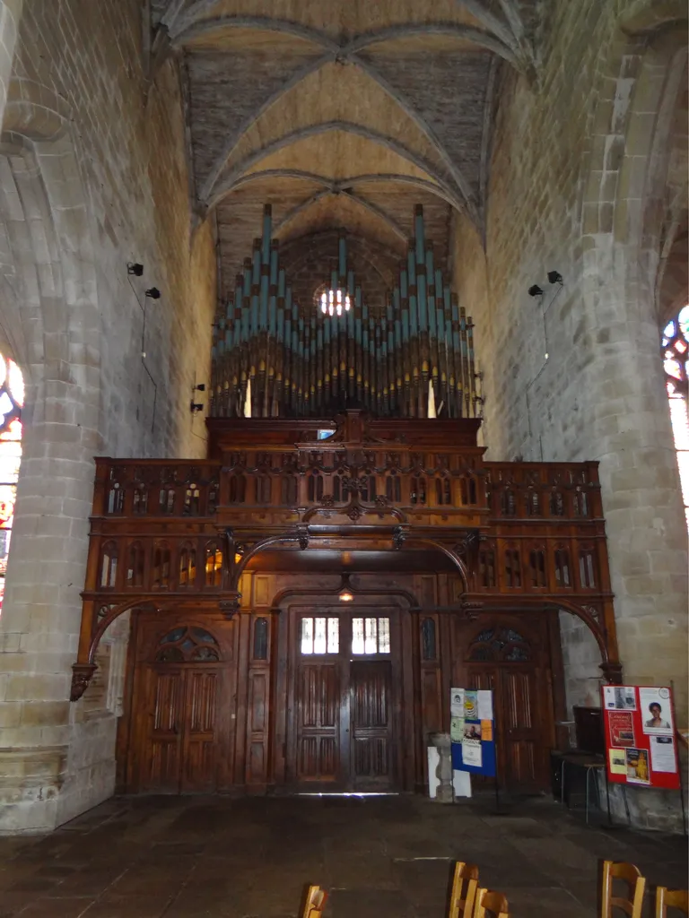 Orgue de tribune de l'Église Saint-Malo de Dinan